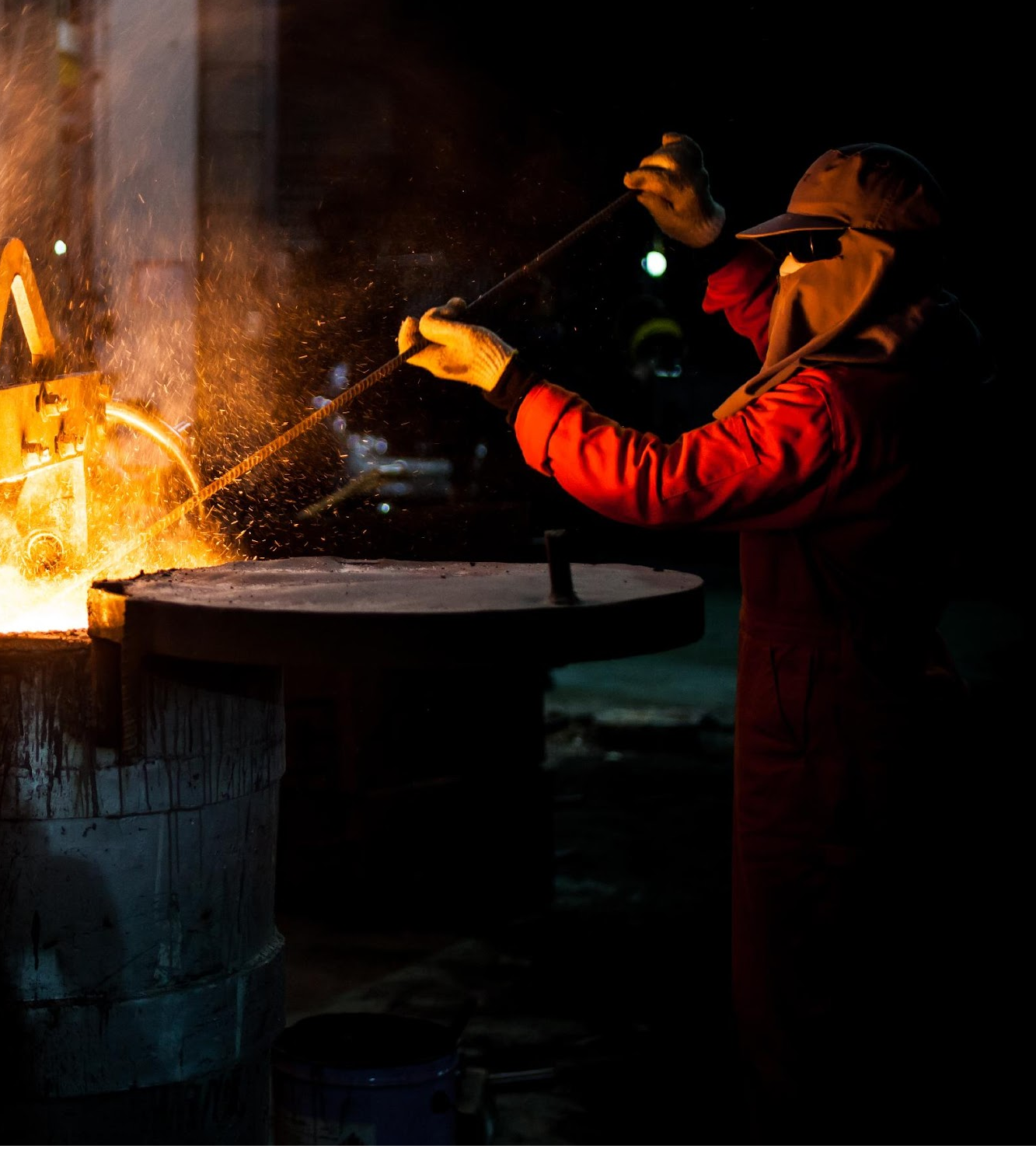 man doing molding